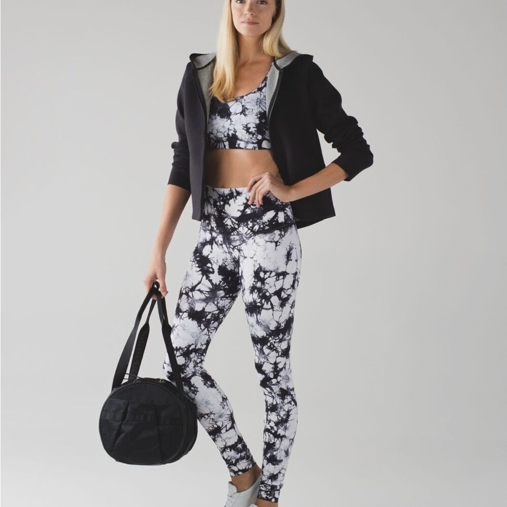 Lululemon wunder under hi-rise shibori black